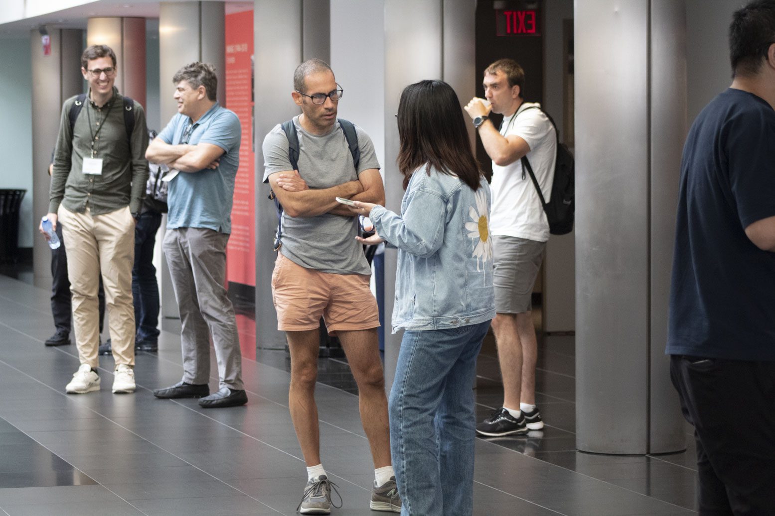 Participants in conversation at Stony Brook’s 2023 game theory conference